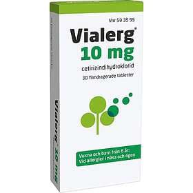 Vialerg Cetirizindihydroklorid 10mg 30 Tablets