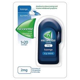 Nicorette Cools Icy Mint 2mg 20 Sugtabletter