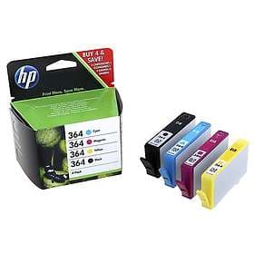 HP 364 (Sort/Cyan/Magenta/Gul)