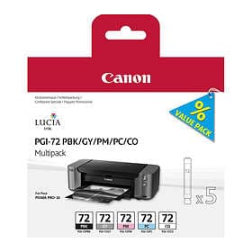 Canon PGI-72PBK/GY/PM/PC/CO (5 farver)