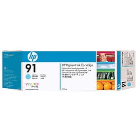 HP 91 (Lys cyan) 3-pack