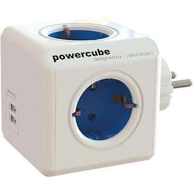 Allocacoc PowerCube Original 4-Way 2xUSB