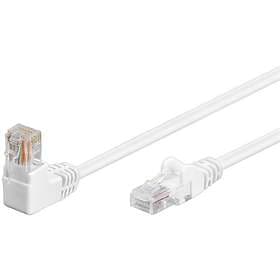 Goobay U/UTP Cat5e RJ45 - RJ45 (angled) 0.5m