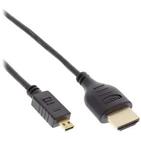 InLine Super Slim Premium 18Gbps HDMI - HDMI Micro High Speed with Ethernet 0.5m