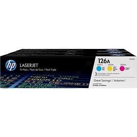 HP 126A (Cyan/Magenta/Gul)