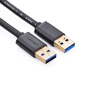 Ugreen Gold USB A - USB A M-F 3.0 2m