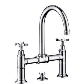 Hansgrohe Axor Montreux Basin Mixer 16510820 (Borstad Nickel)