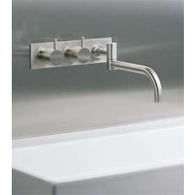 Vola Basin Mixer 633K (Borstad Chrome)