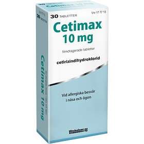 Cetimax 10mg 30 Tablets