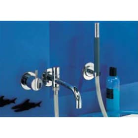 Vola Bathtub Mixer 2141DT8 (Borstad Chrome)