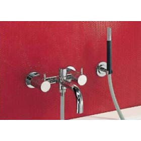 Vola Bathtub Mixer 1641T8 (Borstad Chrome)