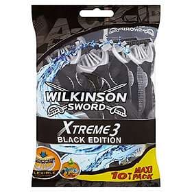 Wilkinson Sword Xtreme 3 Black Edition Disposable 10-pack