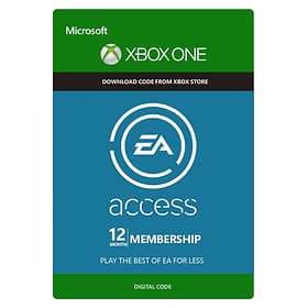 EA Access 12 Months Subscription Card