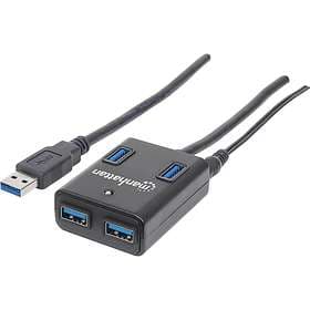 Manhattan 4-Port USB 3.0 External (162302)