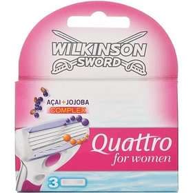 Wilkinson Sword Quattro For Women 3-pack