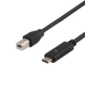 Deltaco USB B - USB C 2.0 2m