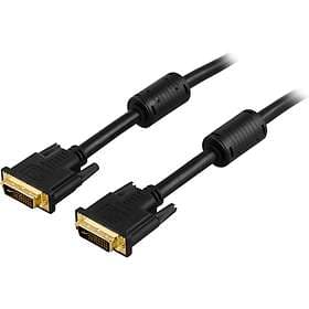 Deltaco DVI-I - DVI-I Dual Link 2m