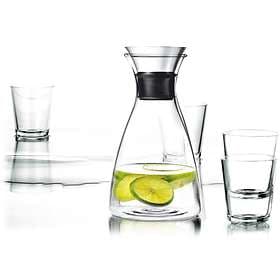 Eva Solo Droppfri Carafe 100cl With 4 Drink glass 25cl