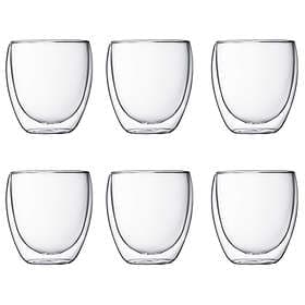 Bodum Pavina Espresso Drikglas (100mm) 25cl 6-pack