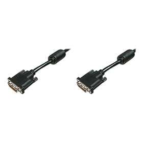 MicroConnect Ferrite DVI-D - DVI-D Dual Link 2m