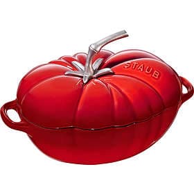 Staub Tomato Støbejernsgryde 25cm 2,9L