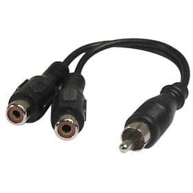 Deltaco 1RCA - 2RCA M-F Adapter