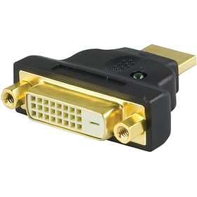 Deltaco HDMI - DVI-D Dual Link M-F Adapter