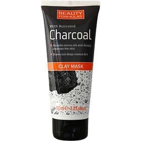 Beauty Formulas Charcoal Clay Mask 100ml