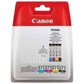 Canon CLI-571XL (Sort/Cyan/Magenta/Gul)