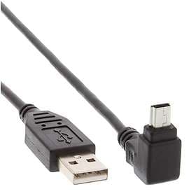 InLine USB A - USB Mini-B (angled) 2.0 0.5m