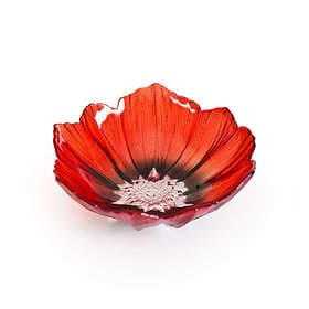 Målerås Glasbruk Poppy Bowl Ø90x60mm