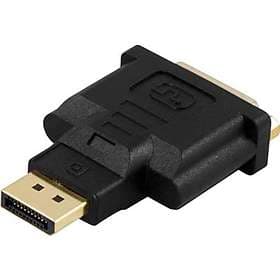 Deltaco DVI-D Single Link - Displayport F-M Adapter