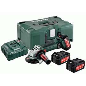 Metabo W 18 LTX 125 Quick (3x4.0Ah)