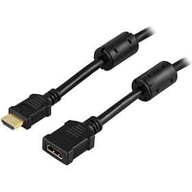 Deltaco HDMI - HDMI M-F 2m