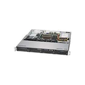 Supermicro SC813MFTQC-350CB2 350W (Sølv/Sort)