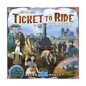 Ticket to Ride: France & Old West (exp.)