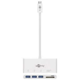 Goobay USB-C Card Reader for microSD/SD with USB Hub (62097)