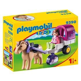 Playmobil 1.2.3 9390 Hästvagn