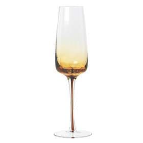 Broste Copenhagen Amber Champagne Glass 20cl