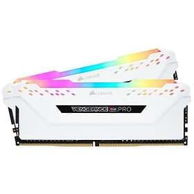 Corsair Vengeance White RGB LED Pro DDR4 3000MHz 2x8GB (CMW16GX4M2C3000C15W)