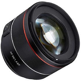 Samyang AF 85/1.4 EF for Canon