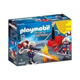 Playmobil City Action 9468 Firefighters with Water Pump