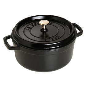 Staub Støbejernsgryde Rund 24cm 3,8L