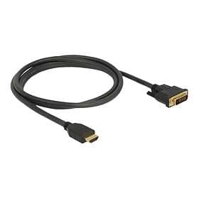 DeLock Bidirectional 7.9Gbps HDMI - DVI-D Dual Link 1.5m