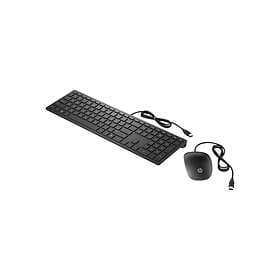 HP Pavilion Wired Keyboard and Mouse 400 (Nordic)