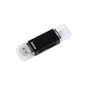 Hama USB 2.0 OTG Card Reader for SD/microSD (181056)