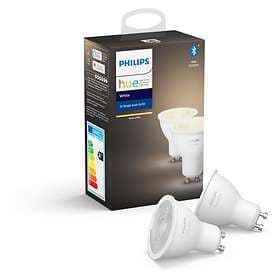 Philips Hue White LED GU10 2700K 400lm 5.2W 2-pack