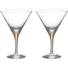 Orrefors Intermezzo Martini Glass 25cl 2-pack