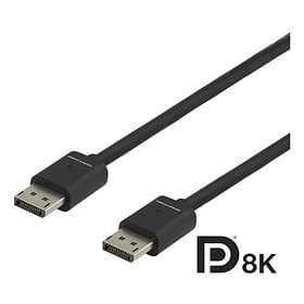 Deltaco Gaming 32.4Gbps DisplayPort - DisplayPort 2m