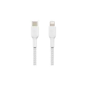 Belkin Boost Charge Braided USB C - Lightning 1m